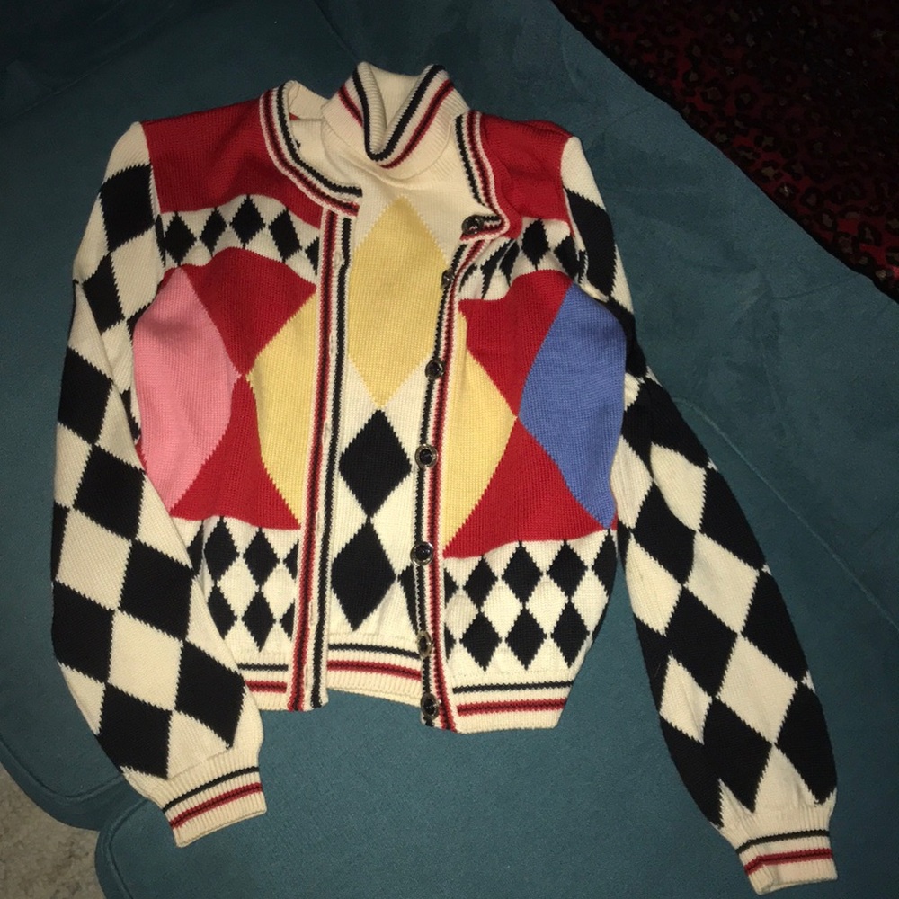 1995 GIANNI VERSACE couture Sweater Set